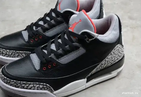 (2018) AIR 854262-001 3 854262-001 Black Cement Jordan Retro 0528